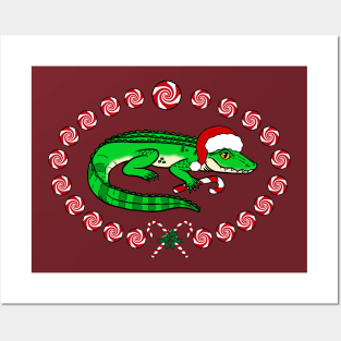 Peppermint Gator Posters and Art